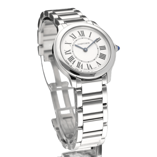 Montre Cartier Ronde de Cartier WSRN0033 - Montre quartz en acier 58 Facettes CRT/RDC/001