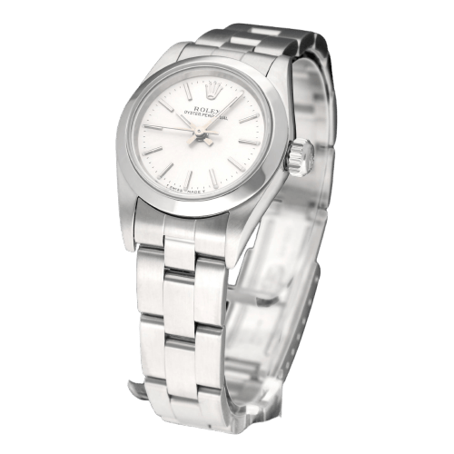 Montre Rolex Oyster Perpetual Lady 67180 - Montre automatique en acier 58 Facettes ROL/OOP/212