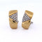Boucles d'oreilles Boucles d'oreilles - Motif géométrique en or jaune 18 kt et diamants 58 Facettes OR208 '(00919)