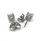 Bague Boucles d’oreilles solitaires - Diamants taille brillant en or blanc 18 kt 58 Facettes UKD364478GM