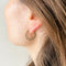 Boucles d'oreilles Boucles d'oreilles créoles festonnées et ajourées en or jaune 18K 58 Facettes LMB-334