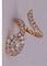 Bague 54 Bague serpent marquise en or jaune et diamants 58 Facettes P154