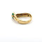 Bague 57 Bague haute joaillerie en or jaune 18 carats, émeraude et diamants 58 Facettes 50425