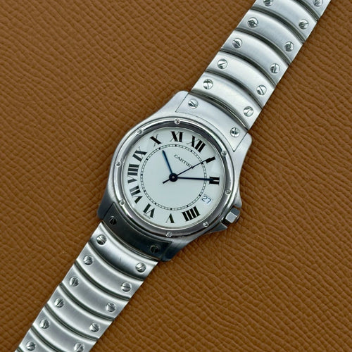 Montre Cartier Santos Ronde 1920 58 Facettes 053