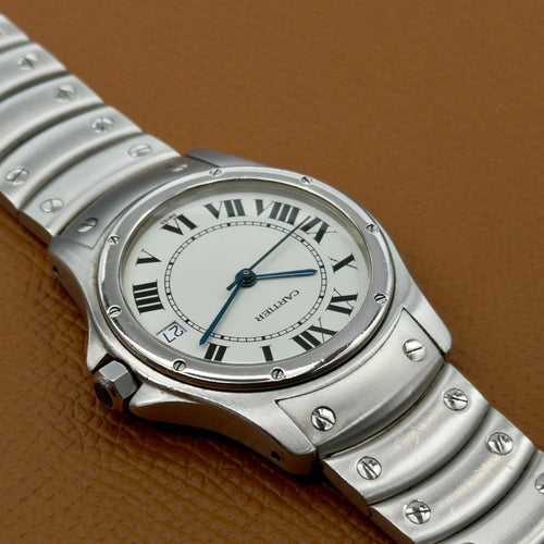 Montre Cartier Santos Ronde 1920 58 Facettes 053