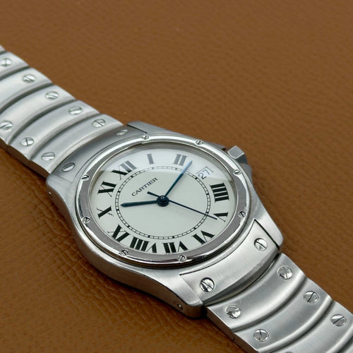 Montre Cartier Santos Ronde 1920 58 Facettes 053