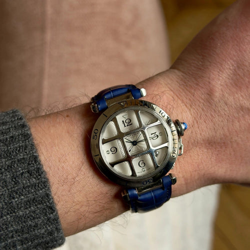 Montre Cartier Pasha Grille 2379 58 Facettes 022