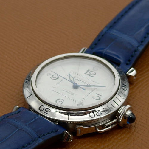 Montre Cartier Pasha Grille 2379 58 Facettes 022