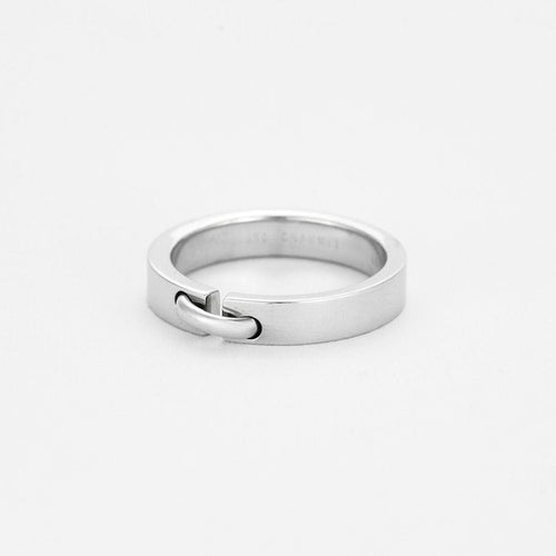 Bague 54 CHAUMET - Liens Evidence - Bague or blanc 58 Facettes 58FC21