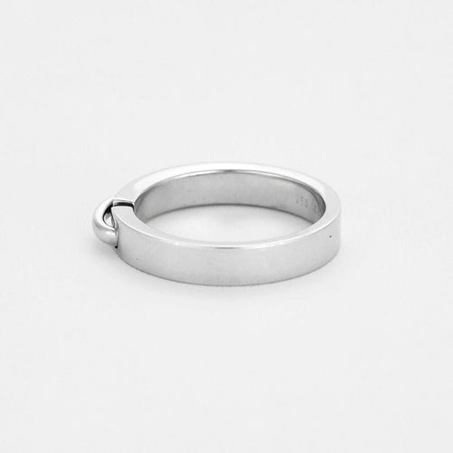 Bague 54 CHAUMET - Liens Evidence - Bague or blanc 58 Facettes 58FC21