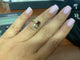 Bague 52 Bague Serpent Ovale Rubis et Diamants en or jaune 58 Facettes BA-5