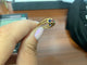 Bague 53 Bague baroque en or jaune mélange émeraude, rubis, saphir 58 Facettes BA-53