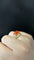 Bague Bague en or jaune déclaration art déco Mandarin Garnet 58 Facettes BA-1155