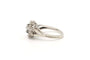 Bague 53 Bague Art déco en or blanc 18 carats sertie de diamants 58 Facettes 20158