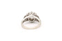 Bague 53 Bague Art déco en or blanc 18 carats sertie de diamants 58 Facettes 20158