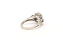 Bague 53 Bague Art déco en or blanc 18 carats sertie de diamants 58 Facettes 20158