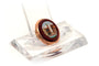 Broche Broche années 50 en or rose 18 carats et micro-mosaïque 58 Facettes 20614