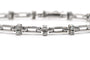 Bracelet Bracelet contemporain en or blanc 18 carats serti de diamants taille brillant (0,84 ct) 58 Facettes B777