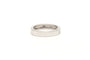 Bague 55 Bague contemporaine en or blanc 18 carats sertie de diamants taille brillant 0,25 ct 58 Facettes 19366