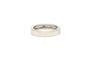 Bague 55 Bague contemporaine en or blanc 18 carats sertie de diamants taille brillant 0,25 ct 58 Facettes 19366