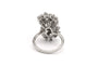 Bague 53 Bague contemporaine en or blanc 18 carats sertie de diamants taille brillant (1,36 ct) 58 Facettes 23009