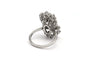 Bague 53 Bague contemporaine en or blanc 18 carats sertie de diamants taille brillant (1,36 ct) 58 Facettes 23009