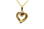 Pendentif Pendentif contemporain en or jaune 18 carats serti de saphirs et diamants 58 Facettes 22985