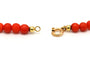 Collier Collier années 50 en or jaune 18 carats et corail 58 Facettes B764