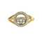 Bague 54 Chopard Happy Diamonds - Bague en or jaune et diamants 58 Facettes 61E00471
