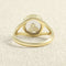 Bague 54 Chopard Happy Diamonds - Bague en or jaune et diamants 58 Facettes 61E00471