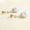 Boucles d'oreilles Buccellati - Boucles d'oreilles en or jaune, or blanc et perles 58 Facettes OC-66300086