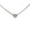 Collier Tiffany & Co. Diamonds By The Yard - Collier pendentif en platine et diamant 58 Facettes 260063R