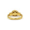 Bague 53 Solitaire accompagné - Bague en or jaune et diamants 58 Facettes 260067R