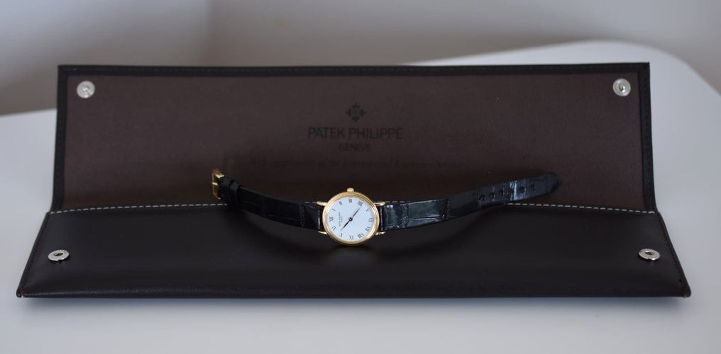 Montre Patek Philippe Calatrava - Montre « Clous de Paris » en or jaune 18 ct 58 Facettes PP-400