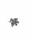 Bague Bague en or blanc 18 carats avec fleur solitaire en diamant 58 Facettes P756