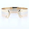 Bracelet Cartier - Bracelet jonc ouvert Double C en or jaune 18 carats 58 Facettes 73524