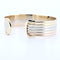 Bracelet Cartier - Bracelet jonc ouvert Double C en or jaune 18 carats 58 Facettes 73524