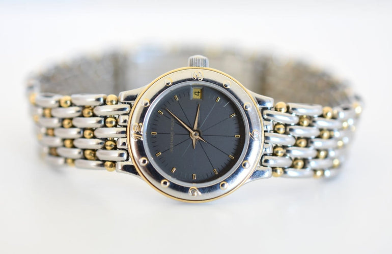 Montre Audemars Piguet Meridian - Montre-bracelet en or jaune 18 ct et acier (1989) 58 Facettes AUP-200