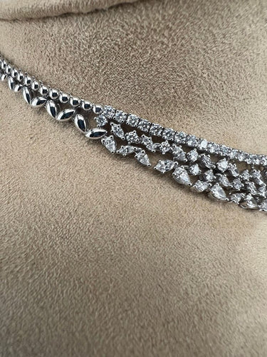 Collier Collier princesse en or et diamants 58 Facettes N-144