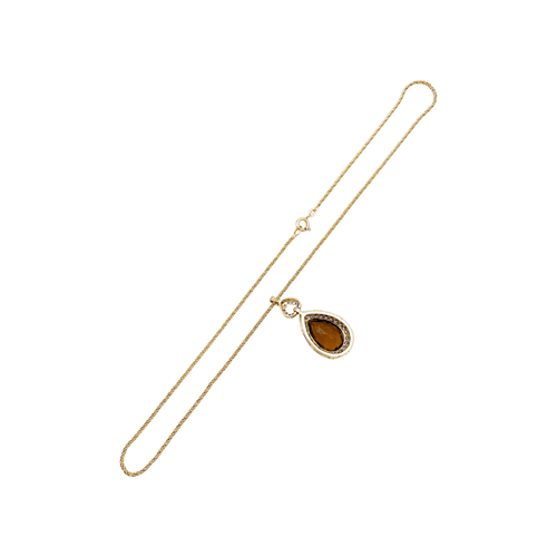 Collier Collier H.Stern, or jaune, citrine et diamants. 58 Facettes 35400