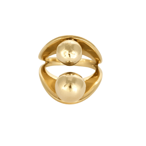 Bague 49 Cartier x Dinh Van - Bague en or jaune 18 ct 58 Facettes 58FC23