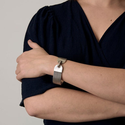 Bracelet Hermès - Bracelet souple en argent 800, Georges Lenfant 58 Facettes 58FC41