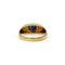Bague 53.5 Bague en or jaune 750‰ au saphir et diamants 58 Facettes 260071R