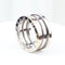 Bague 47 Bvlgari B.Zero1 - Bague en or blanc 18K 58 Facettes 138314B