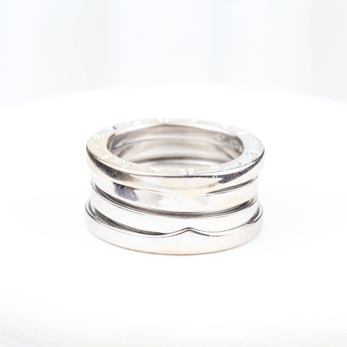 Bague 47 Bvlgari B.Zero1 - Bague en or blanc 18K 58 Facettes 138314B