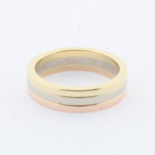 Bague 50 Cartier Trinity - Bague trois ors en or 18K 58 Facettes SN1