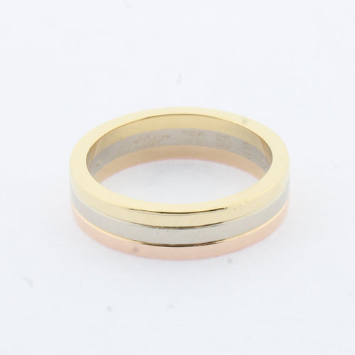 Bague 50 Cartier Trinity - Bague trois ors en or 18K 58 Facettes SN1