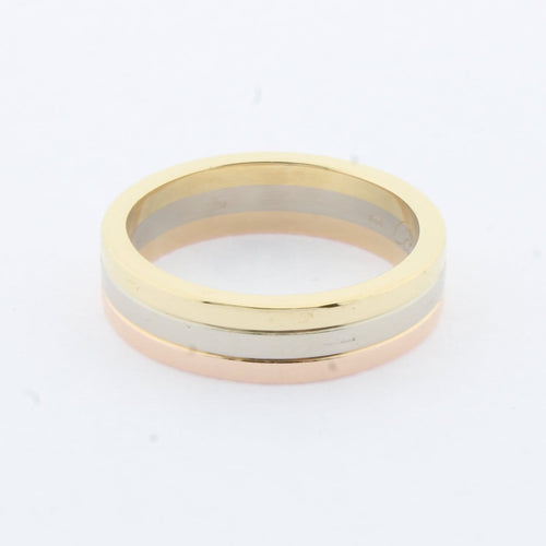Bague 50 Cartier Trinity - Bague trois ors en or 18K 58 Facettes SN1