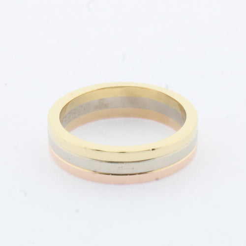 Bague 50 Cartier Trinity - Bague trois ors en or 18K 58 Facettes SN1