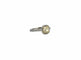 Bague 52 Solitaire - Bague diamant jaune fancy en or blanc 18 carats 58 Facettes SKU